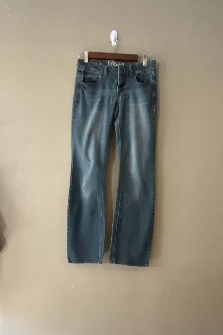 SO Women's Medium Wash Bootcut Denim Jeans Size 7